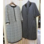 Collection of Jaeger ladies clothes size 16 mainly, to include a blue three-quarter length coat with