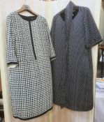 Collection of Jaeger ladies clothes size 16 mainly, to include a blue three-quarter length coat with