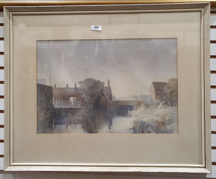 Alfred Keene (20th century school) Watercolours "Isle of Wight", signed lower right and 78, - Image 2 of 7