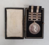 Red Cross medal with bars, "St John's Order of the Hospital of St John, Jerusalem, 3828 PTE B.