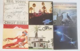 Collection of mainly rock and blues vinyl LP's to include ZZ Top (1), Roxy Music (4), Supertramp (