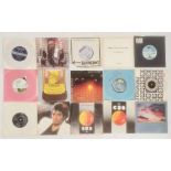 Approximately 400 single vinyl 45's from various artists including The Beatles, Sex Pistols, The