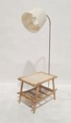 Bamboo coffee table with integral standard lamp (1)