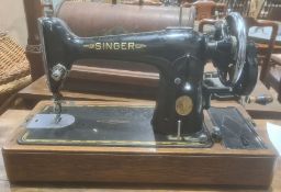 A Singer sewing machine