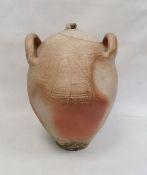 Large stoneware two-handled jar, 49cm tall