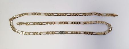 ******* WITHDRAWN ******* 18ct gold chain link necklace, 21g approx. * WITHDRAWN ********