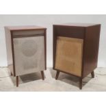 Two similar Whiteley Electrical Radio Co. Ltd Stentorian vintage speakers (2)