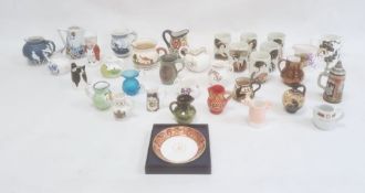 Quantity of small jugs and other ornaments