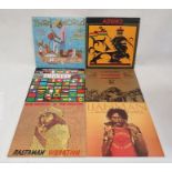 Collection of approximately 50 mainly Reggae vinyl LP's including Bob Marley and the Wailers,