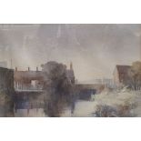 Alfred Keene (20th century school) Watercolours "Isle of Wight", signed lower right and 78,