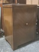 Singer sewing machine in cabinet