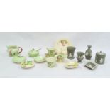 Quantity of Carlton ware china including a preserve pot and cover, two jugs, dishes, etc, all with