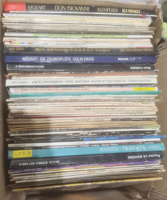 Approximately eighty vinyl LP's. Mainly classical and musicals but includes Traffic, Eric Clapton, - Image 2 of 3