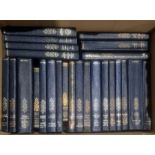Assorted volumes to include:- Collins Publications in blue leather, which includes the authors