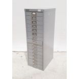 Bisley metal filing drawers