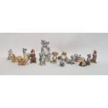 Quantity of Wade and other pottery models including Disney, Loony Tunes, etc (one box)