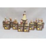 Royal Doulton (boxed) full set of Disney 'Snow White and the Seven Dwarfs' figures (SW10-SW16), plus