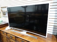 Samsung 55 inch UHD curved screen televisionCondition ReportItem has not been tested. Unable to