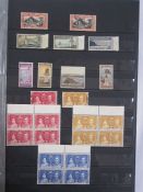 Stockbook of mainly mint King George VI commonwealth, a few early and a few foreign, noted 1946