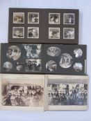 Six albums of early 20th century family photographs, portraits, etc, some dated 1904 to 1914 and a