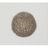 Edward IV 2nd reign 1471-83 London groat, Rose on Brest obverse, mint mark unclear, reverse