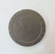 George III 1760 - 1880, Birmingham mint, 1797 cartwheel twopence
