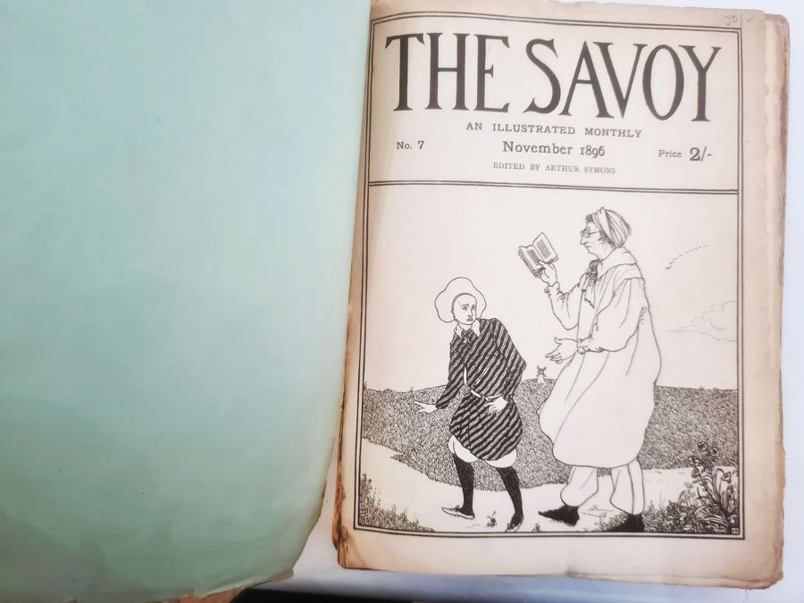 The Savoy Illustrated Quarterly, 2 copies of no.1, January 1896, no.2 April 1986 and no.7 1896, - Image 5 of 7