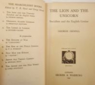 Orwell, George  "The Lion and the Unicorn ...", Searchlight Book No.1, Secker & Warburg 1941,
