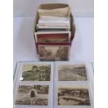 Quantity of early to mid 20th century postcards including Weston-Super-Mare, quantity of Tucks