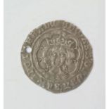 Edward IV (1463-70) light coinage groat, London, quatrefoil at neck, mint mark crown/sun. S.2000