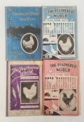 Quantity of Ladybird books and four copies of 'The Feathered World Yearbook' for 1930, 1929, 1932
