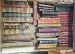 Bindings and antiquarian, assorted titles and condition (1 box)