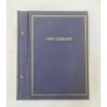 Collectors folder (Whitman's Style) of commemoratives, English, America, some representing Olympics,