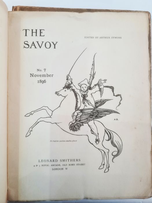 The Savoy Illustrated Quarterly, 2 copies of no.1, January 1896, no.2 April 1986 and no.7 1896, - Image 6 of 7