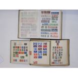 Box of five albums and loose stamps, many thousands of pre-decimal mint stamps, mostly in large