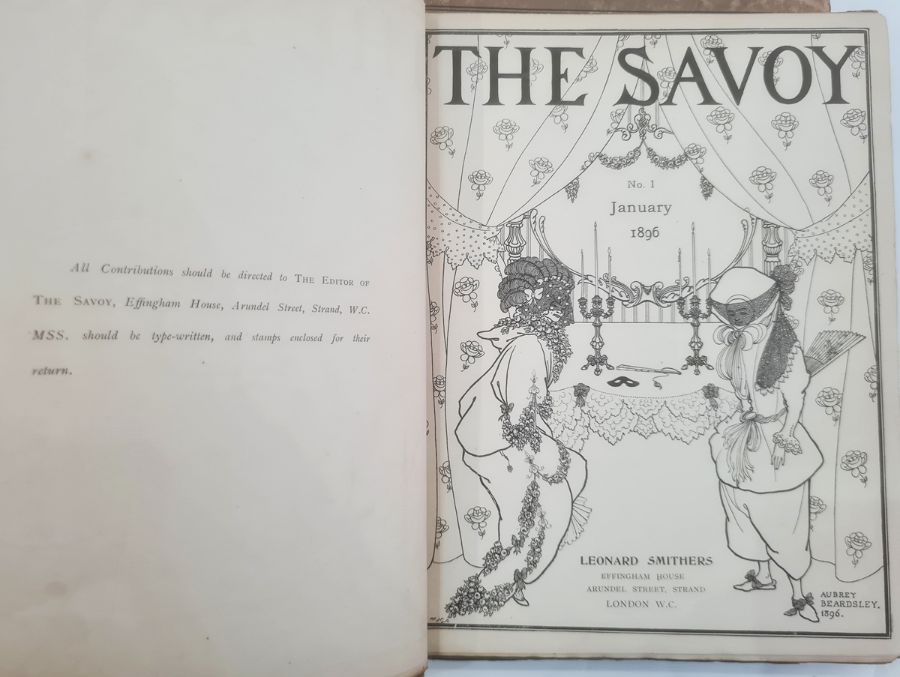 The Savoy Illustrated Quarterly, 2 copies of no.1, January 1896, no.2 April 1986 and no.7 1896, - Image 2 of 7