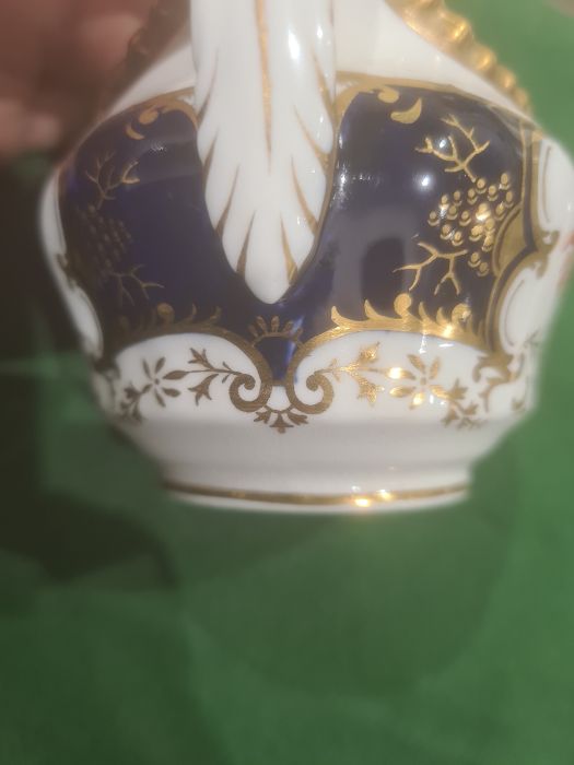 Coalport blue 'Batwing' pattern part dinner and tea service, numbered to reverse Y2665 (on some - Image 10 of 45