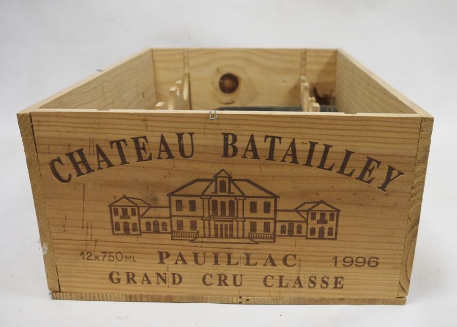 Five bottles Chateau Batailley, Pauillac, 1996, Grand Cru Classe (5)