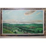Piers Browne (20th century) Artists proof etching "The Clon Valley", signed indistinctly lower right