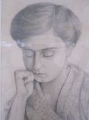 Frances Mary Towers (early 20th century school)  Pencil and watercolour  Various studies, portraits,