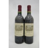 Two bottles Carruades de Lafite 2001 Pauillac (2)