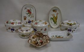Royal Worcester 'Evesham' pattern ware and other ceramic items