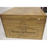 One box case (6 bottles) Symingtons Quinta Do Vesuvio vintage port 1996