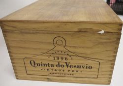 One box case (6 bottles) Symingtons Quinta Do Vesuvio vintage port 1996