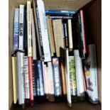 Two boxes of assorted books