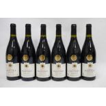 Six bottles of Chateau Raousset, Fleurie 2009