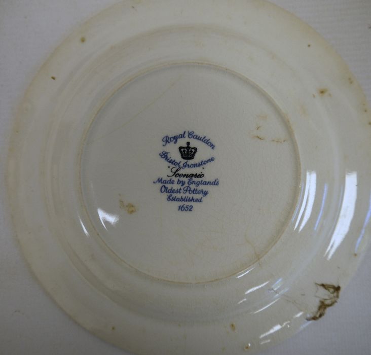 Mixed blue and white to include Spode, Royal Cauldon, Masons, etc - Image 2 of 7