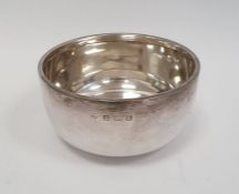 1920's silver circular bowl of plain form, Birmingham 1924, maker William Neale & Son Ltd, 9cm