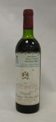 1977 Chateau Mouton Rothschild, A.C. Pauillac, Bordeaux, France (one bottle)