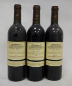 Three bottles Chateau Monbousquat 1998 St. Emilion Grand Cru (3)